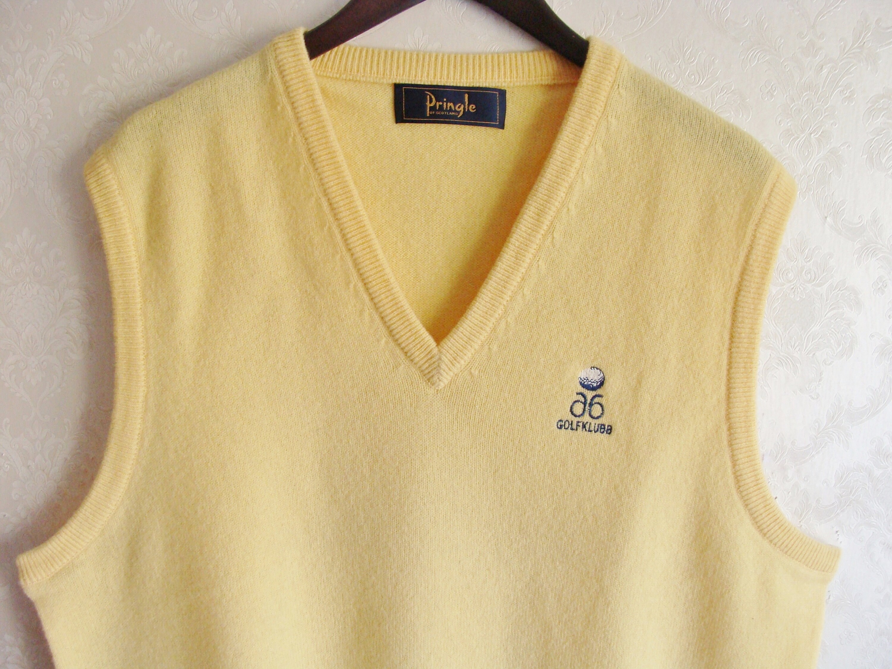 Pringle of Scotland Sweater Vest Lemon 