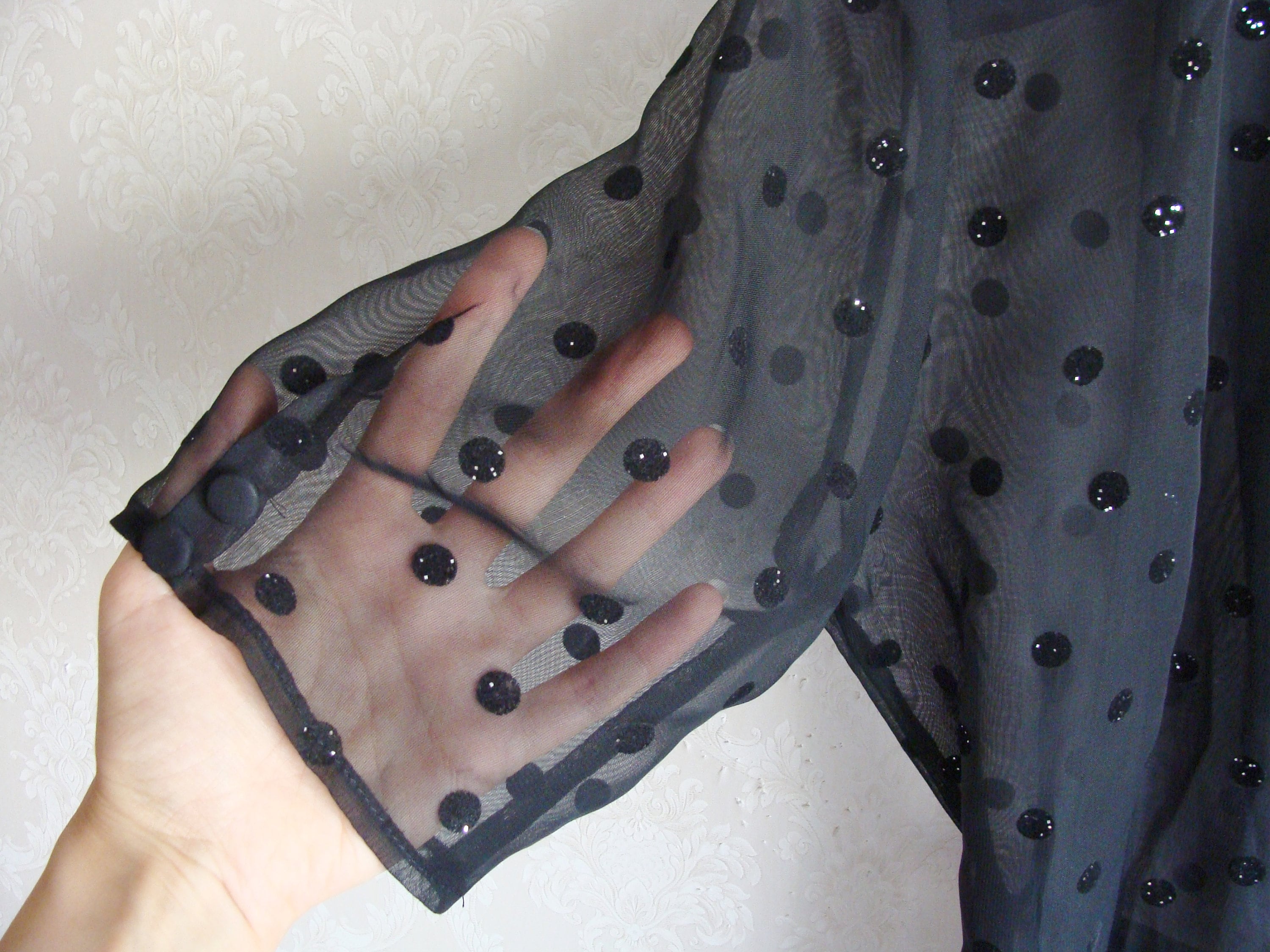 90s Polka Dot Bandeau (S) main image 1