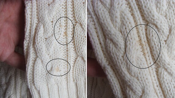 Cable Knit Relaxed V Neck Cardigan