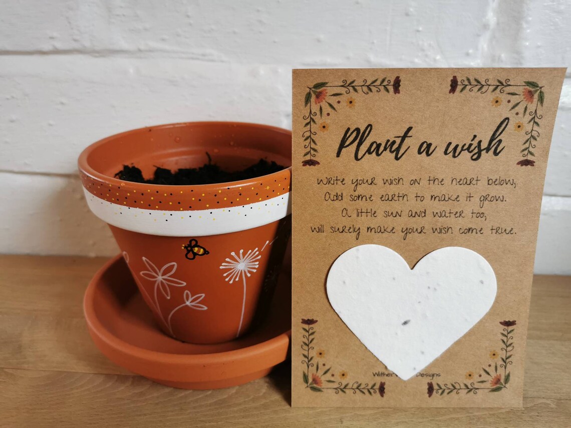 Plantable seed paper gift teacher thank you gifts plant a Etsy