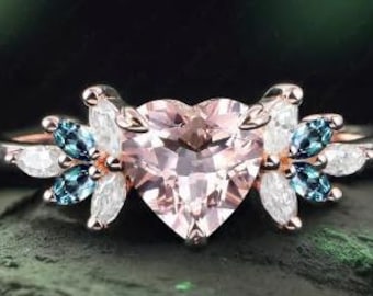 prijsverschilbetaling 14k goud Zijstenen diamant + alexandriet