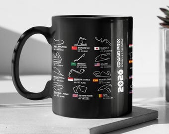 Formula 2026 Calendar Mug Gift For Him or Her