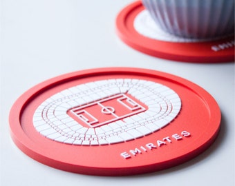 Arsenal Football Gift Emirates Stadium PVC Coaster