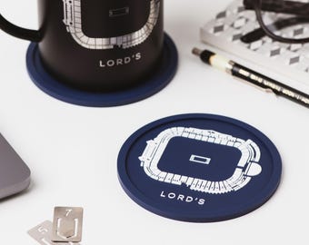 Lord's Cricket Ground Coaster, PVC Cricket Gift