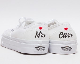 trainers at a wedding