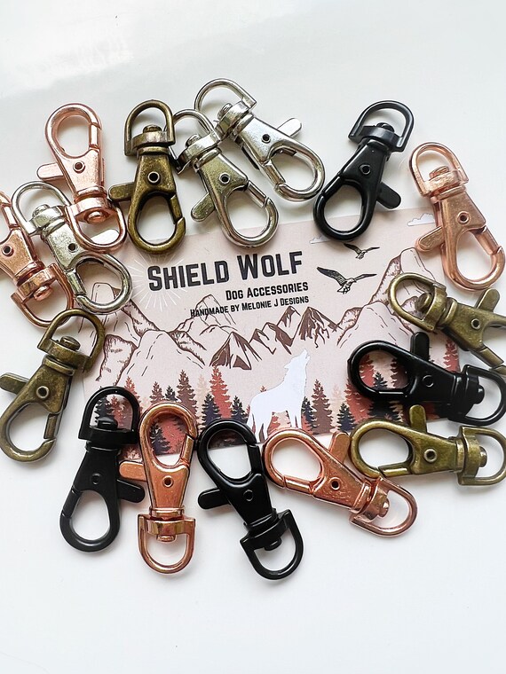 Lobster Clasp / Dog Tag Add on / Split Ring / Small Swivel Etsy