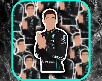 George Russell Sticker - Etsy