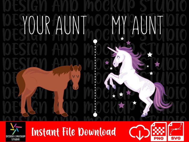 Free Free Unicorn Aunt Svg 165 SVG PNG EPS DXF File
