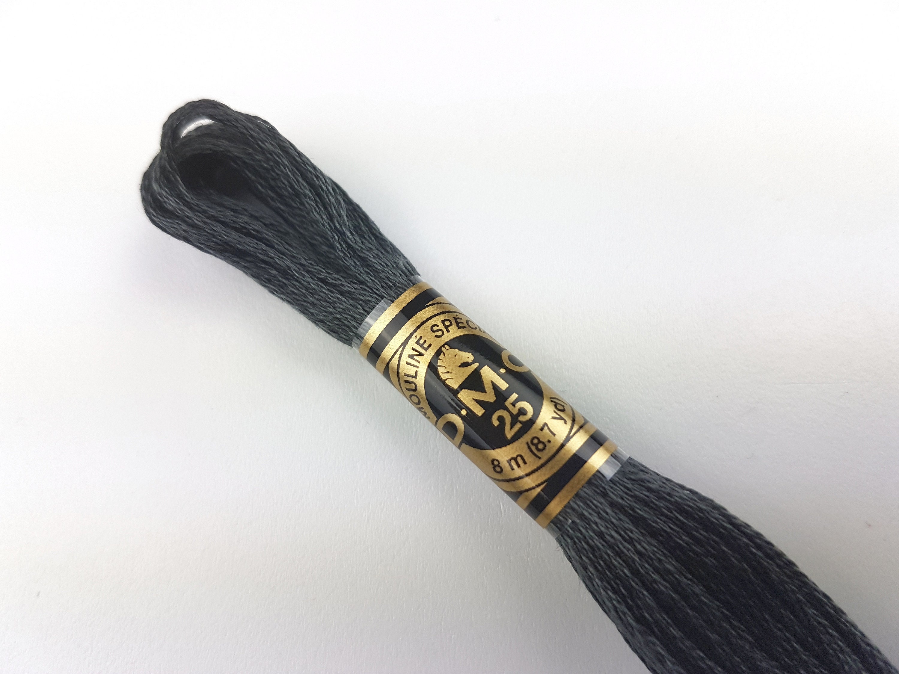Embroidery thread DMC Mouliné n. 3799 Etsy 日本