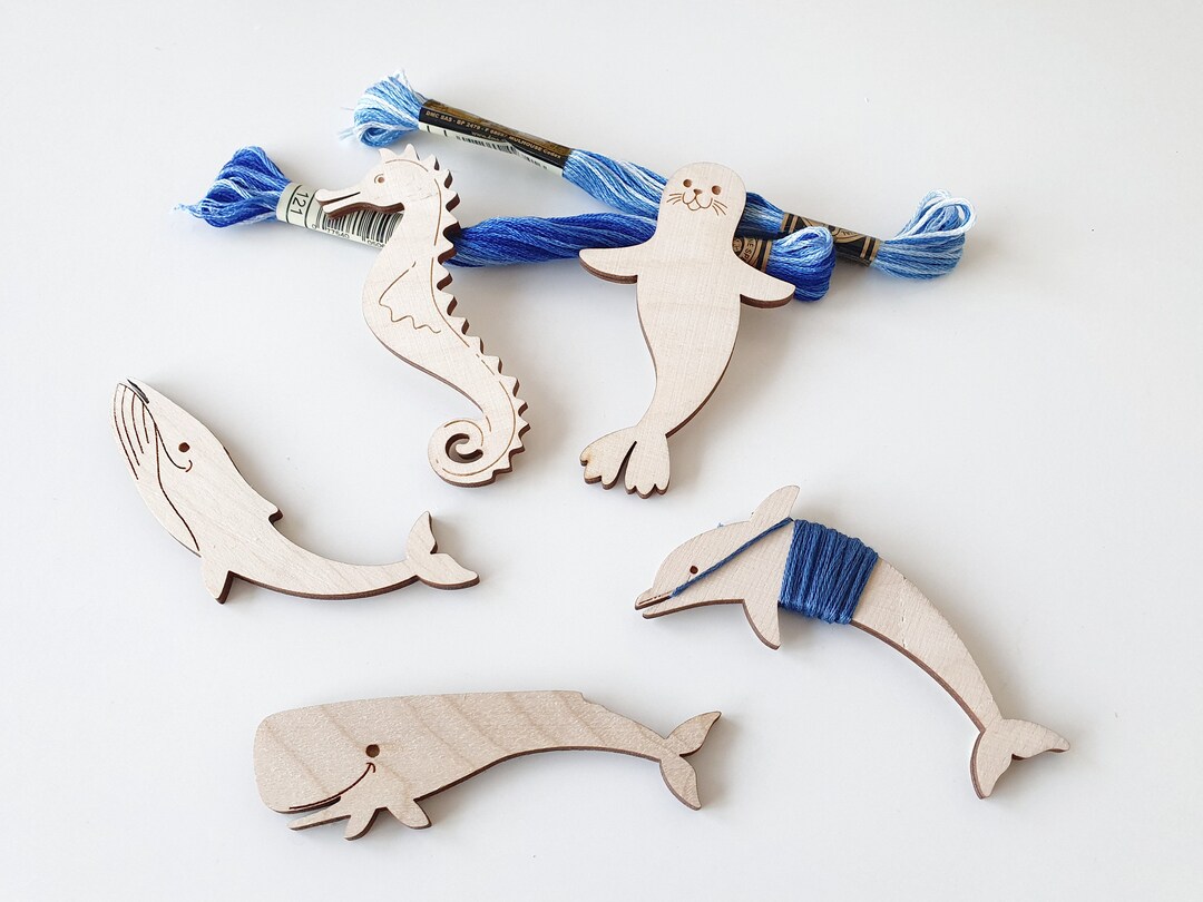 Wooden Floss Bobbins for Embroidery Threads Floss Organizers Etsy