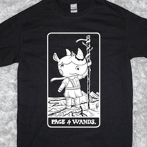 Merengue as Page of Wands T-Shirt | Tarot Collection