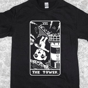 K.K. Slider as The Tower T-Shirt | Tarot Collection
