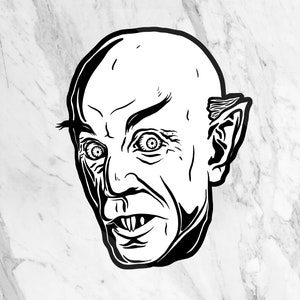Vinyl Sticker Nosferatu | Headshot Idols Collection