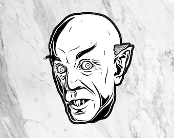 Vinyl Sticker Nosferatu | Headshot Idols Collection
