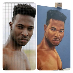 Custom Portrait painting (oil on canvas)