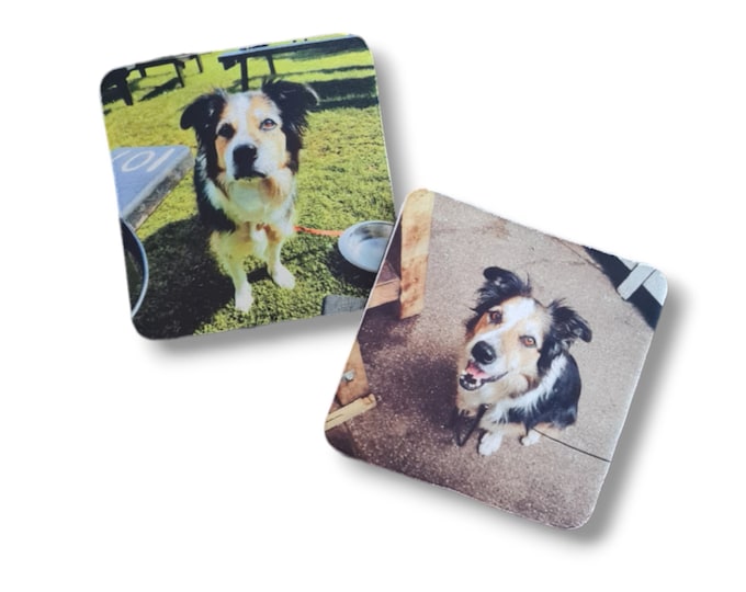 Personalised photo coaster