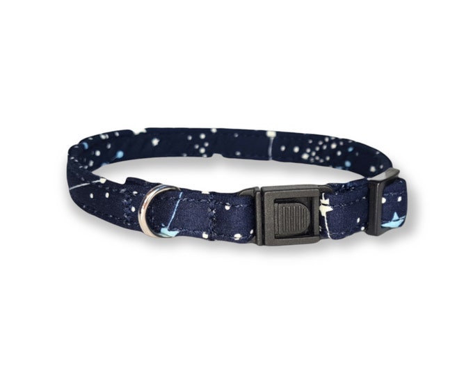 Cat collar constellation print