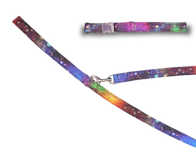 Galaxy Dog Collar/Lead