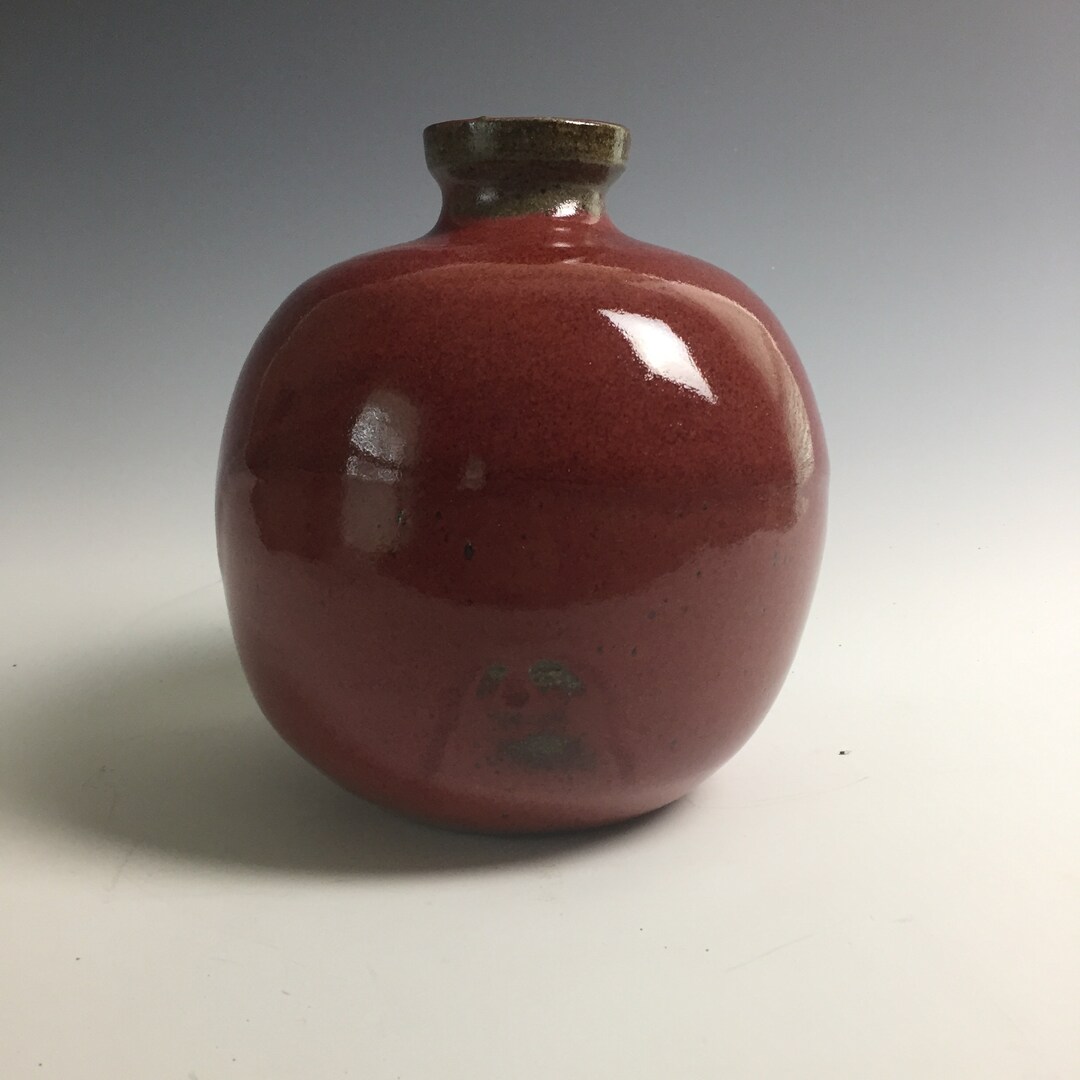 Flower or Bud Vase. Hand Thrown in Rich Black Stoneware - Etsy