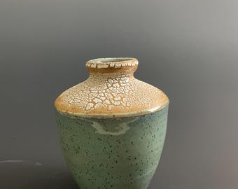 Sakefles/knopvaas, met de hand gegooid