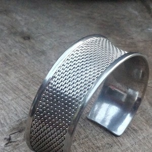 High-quality sterling silver bangle