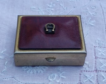 Genuine &quot;Aigner&quot; pill box, original vintage