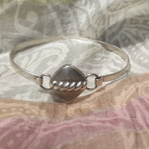 Vintage silver bangle
