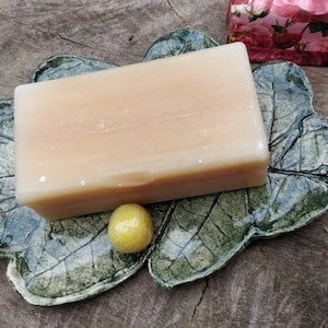 Handmade ceramic soap dish