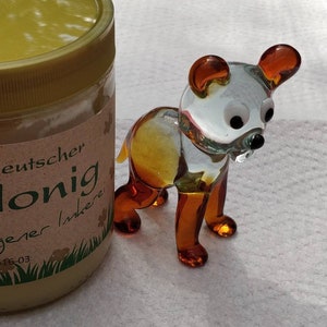 Clumsy Bear Child, Original Lampwork from Lauscha Glass