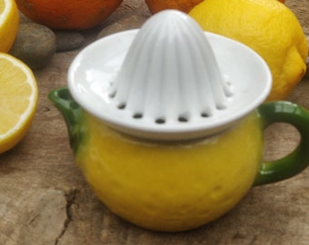 Lemony old and rare citrus press