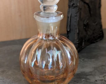 Beautiful crystal glass bottle