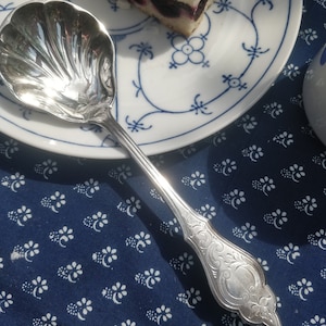 Cucchiaio da panna della nonna Hetty, argentato, modello della Frisia orientale