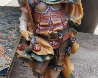 Hand carved cavalier