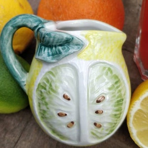 Super pretty old jug for lemon juice