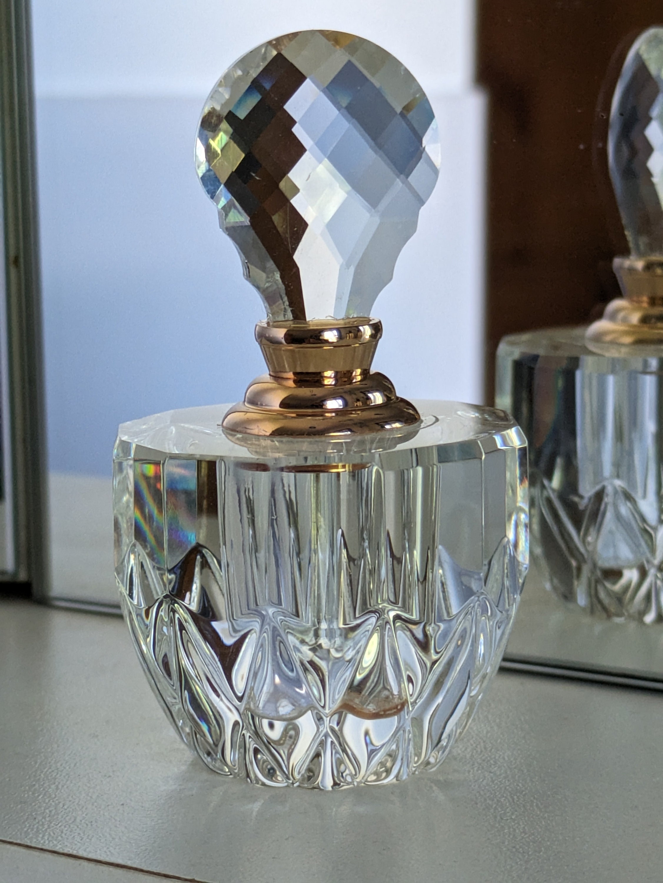 Giant parfum bottle
