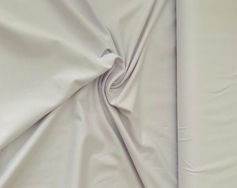 Jersey, cotton jersey, uni, white