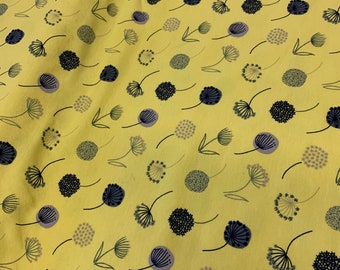 Super beautiful jersey, yellow with flowers, dandelions