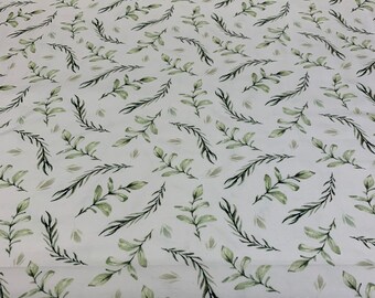 Super nice jersey "Angela" with floral pattern