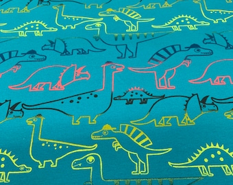 French Terry Björn, with dinos, rough