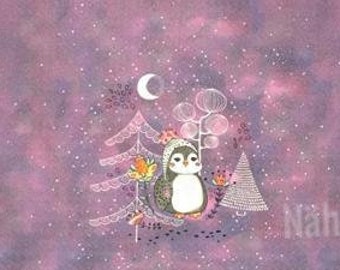 Panel, Jersey, Cotton Jersey, Penguin