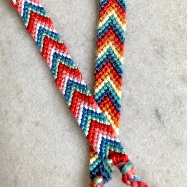 Chevron Friendship Bracelet