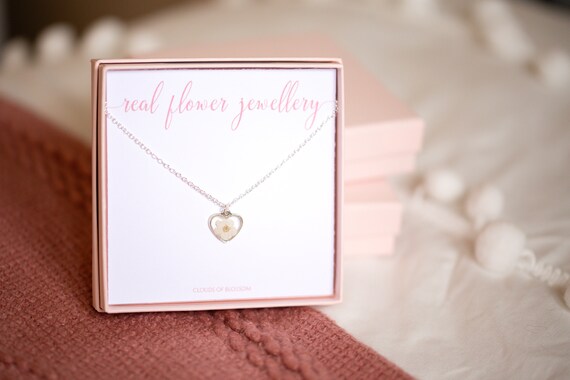 Aoboco, Collana Da Donna Con Fiore Di Rosa, Con Cristalli - Foto 10