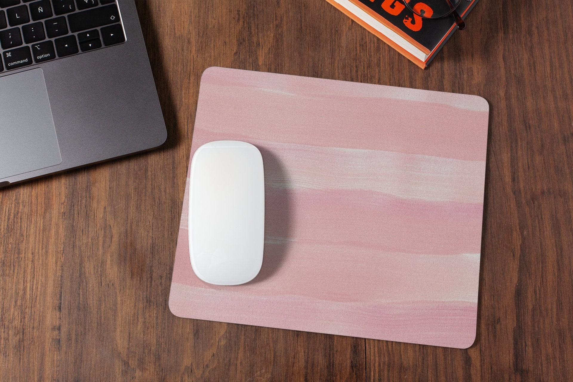 Pink Mousepad Mouse Mat Gift For Her Gift Ideas For Etsy