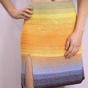 Crochet Skirt Easy Beginner PDF Crochet Pattern Summer Crochet pattern instant download