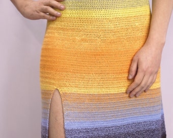 Falda De Ganchillo Fácil Para Principiantes PDF Patrón De Ganchillo Patrón De Ganchillo De Verano Descarga instantánea