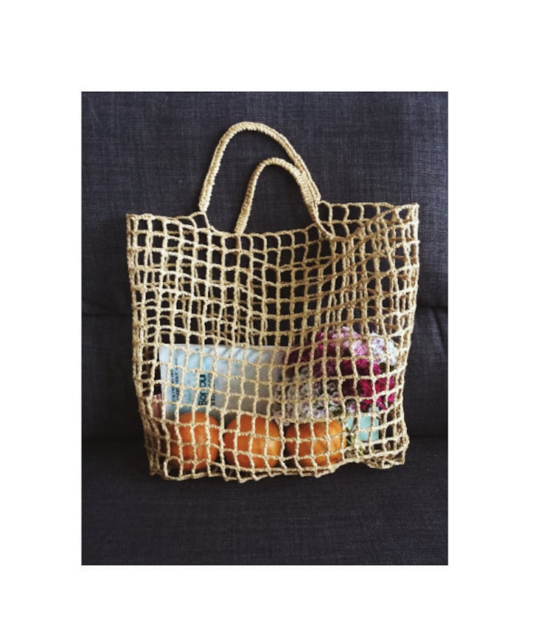 Cécile - Handmade French Raffia Basket Bag Bucket Jane Birkin Straw Rattan Net Market Tote Beach 
