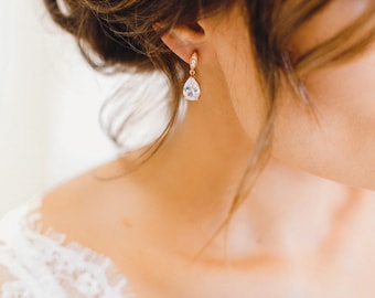 Pendientes de oro rosa Starling