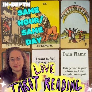 Lectura de Tarot del Amor. Opciones a la misma hora, el mismo día. A fondo. Respuesta precisa y rápida. Lectura psíquica.