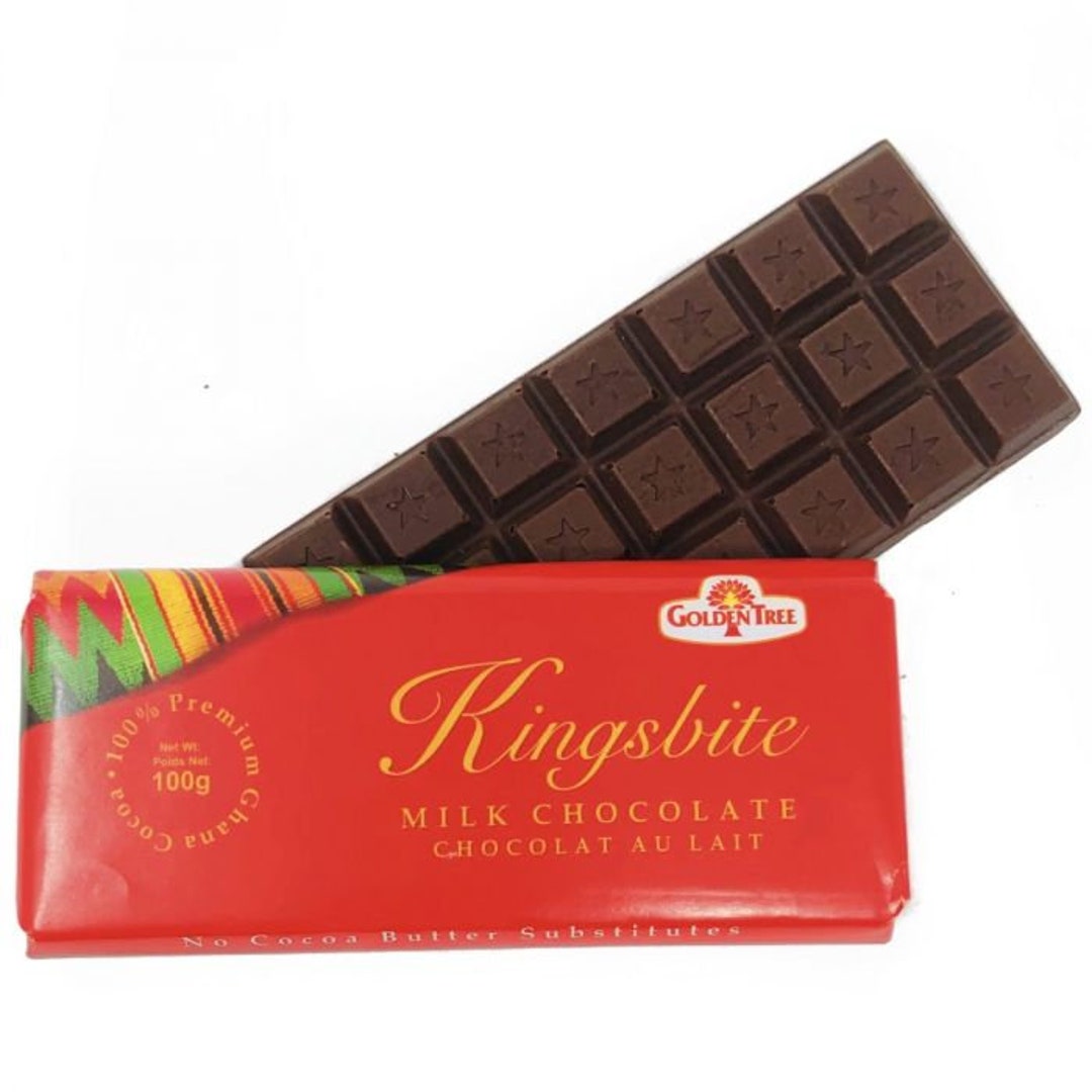 Golden Tree Kingsbite Milk Chocolate Pack of 5 Premium Ghana Etsy