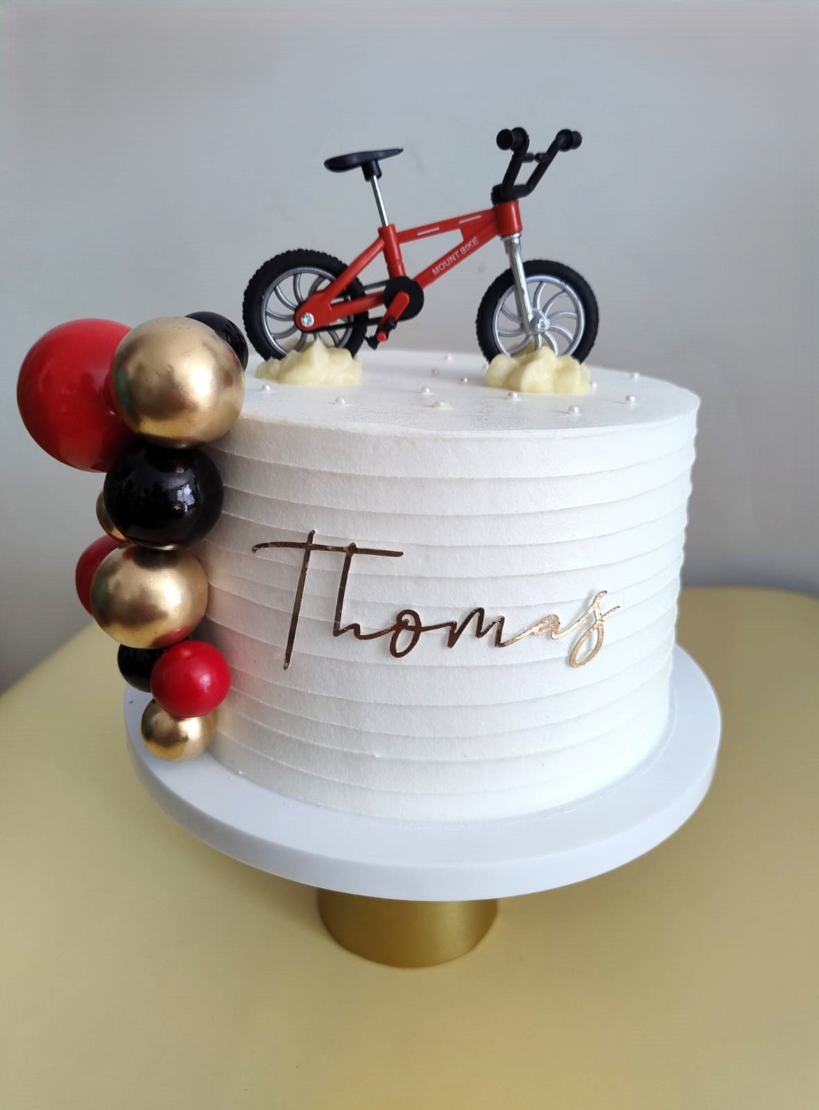 Custom Bike Cake Topper Set: Personalized Birthday Party Decor - Etsy Israel, image size:1181x1600